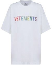 Vetements - Logo T-shirt - Lyst