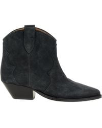 Isabel Marant - Dewina Leather Bootie - Lyst