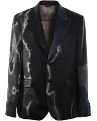 Fendi - Linen And Cotton Jacket With Earth Motif - Lyst
