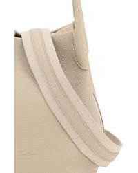 Loro Piana - Bucket Bag Bale Light Mastic Calf Leather Mastic/Antique Shoulder - Lyst