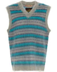 Marni - 'Brushed Stripes Fuzzy Wuzzy' Vest - Lyst