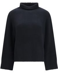 Allude - Cashmere Turtleneck Sweater Kashmir/Capra Hircus - Lyst
