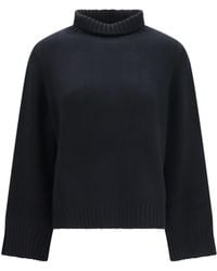Allude - Cashmere Turtleneck Sweater Kashmir/Capra Hircus - Lyst