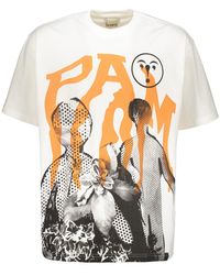 Pam - Printed Cotton T-Shirt - Lyst