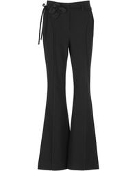 ROTATE BIRGER CHRISTENSEN - Viscose Pants - Lyst