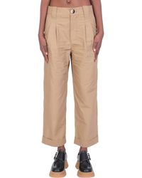 Ganni Cropped pants for Women - Up to 63% off | Lyst