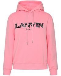 Lanvin - Rose Sweatshirt - Lyst
