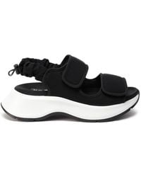 Hogan - Chunky Touch-Strap Sandals - Lyst