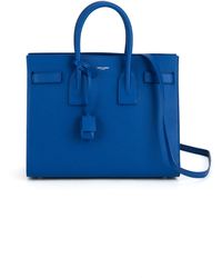 Saint laurent Ysl Shopping Beach Bag in Beige (CREMA/KAKI/NERO ...  