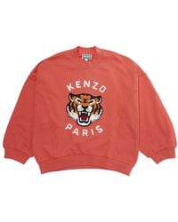 KENZO - Kids Crewneck Sweatshirt Cotton Hoods & Sweatshirts - Lyst