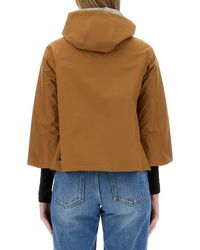 Herno - Hooded Cape - Lyst