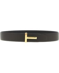 Tom Ford - "T Icon" Reversible Belt - Lyst