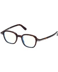 Tom Ford - Ft5837 - Havana Glasses - Lyst