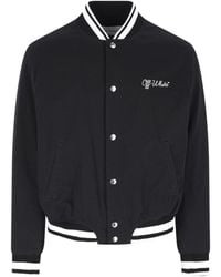 Off-White c/o Virgil Abloh - Jackets Cotton - Lyst