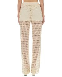 Alysi - Wide Macramé Pants - Lyst