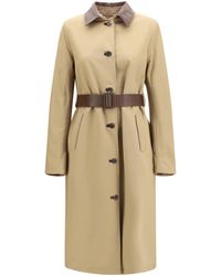 Jacob Cohen - Reversible Cotton Gabardine And Cashmere Pied-De-Poule Trench Coat - Lyst