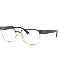 Versace - Eyeglasses Browline Full Rim, Frame And Clear Demo Lenses Lens Ve12641436 Sunglasses - Lyst