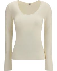 TOTEME - Compact Sweater Wool - Lyst
