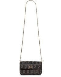 Fendi - Tobacco Wallet On Chain Tube Compact Wallet On Chain - Lyst