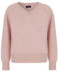 Le Plain - V-Neck Sweater V Neck 12Gg Cashmere Top - Lyst