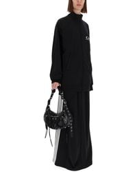 Balenciaga - Sweatshirt With Logo — Polyamide Track Pants - Lyst