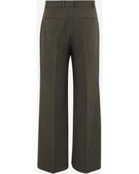 Ql2 - Stretch Cotton Pants Trousers - Lyst