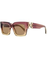 Off-White c/o Virgil Abloh - Square Mystic Sunglasses Oeri14D 316E 52Mm Plastic (Acetate) - Lyst
