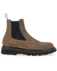 Woolrich - "chelsea New City" Leather Boots - Lyst