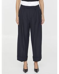 Alexander Wang - Layered Tailored Trousers - Lyst