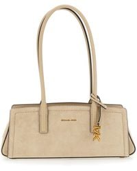 MICHAEL Michael Kors - Shoulder Bag Laila Suede Cowhide Leather - Lyst