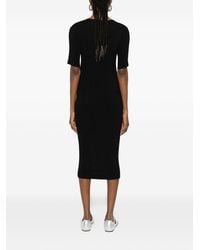 Issey Miyake - Pleated Midi Dress - Lyst