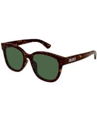 Gucci - Sunglasses Square Full Rim, Dark Havana Frame And Lens Gg1797Sk002 - Lyst