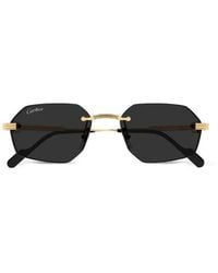 Cartier - Cartier Eyewear Ct0616S Sunglasses - Lyst