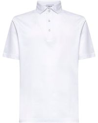 D 40 - Lisle Jersey Polo Shirt - Lyst