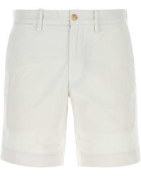 Polo Ralph Lauren - Stretch Cotton Bermuda Shorts - Lyst