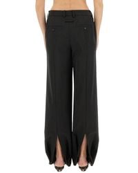 Jean Paul Gaultier - Straight-Leg Pants With Stirrup Design - Lyst