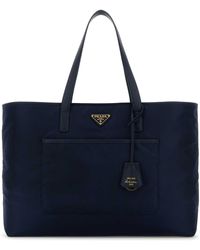 Prada Biscuit Re-Nylon Large Re-Edition 1978 Shopping Bag in
