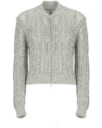 Peserico - Cardigan With Sequins - Lyst