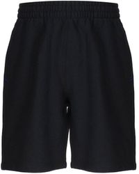 Burberry - Logo Patch Straight-leg Shorts - Lyst