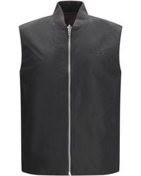 DIESEL - W-Type-D1 Gilet Polyamide Jacket - Lyst