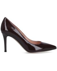 Gianvito Rossi - With Heel Upper: Lamb Leather - Lyst
