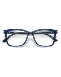Prada - Square Frame Glasses - Lyst