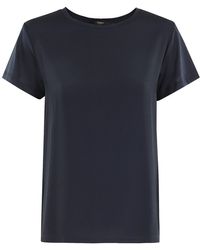 Seventy - Tshirt Crepe Misto Seta - Lyst
