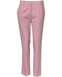 Dolce & Gabbana - Straight Leg Cropped Pants - Lyst