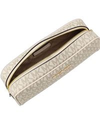 Michael Kors - Michael Kors Monogram Pvc Travel Wallet - Lyst
