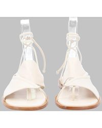 Hereu - Asymmetric Sandal Clava Lambskin - Lyst