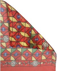 Dolce & Gabbana - Silk Geometric Print Shawl Stole Scarf - Lyst