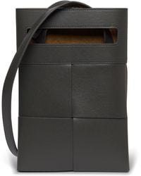 Bottega Veneta - Calfskin Crossbody Bag - Lyst