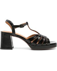 Chie Mihara - 70mm Galta Leather Sandals - Lyst