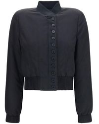 McQueen - Polyester Bomber Clothing - Lyst